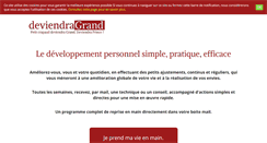 Desktop Screenshot of deviendragrand.fr